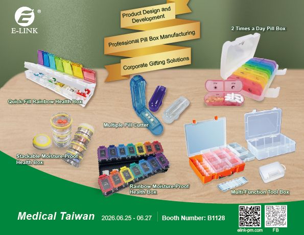 Medische doos en pillencutter zorgen voor uw leven.